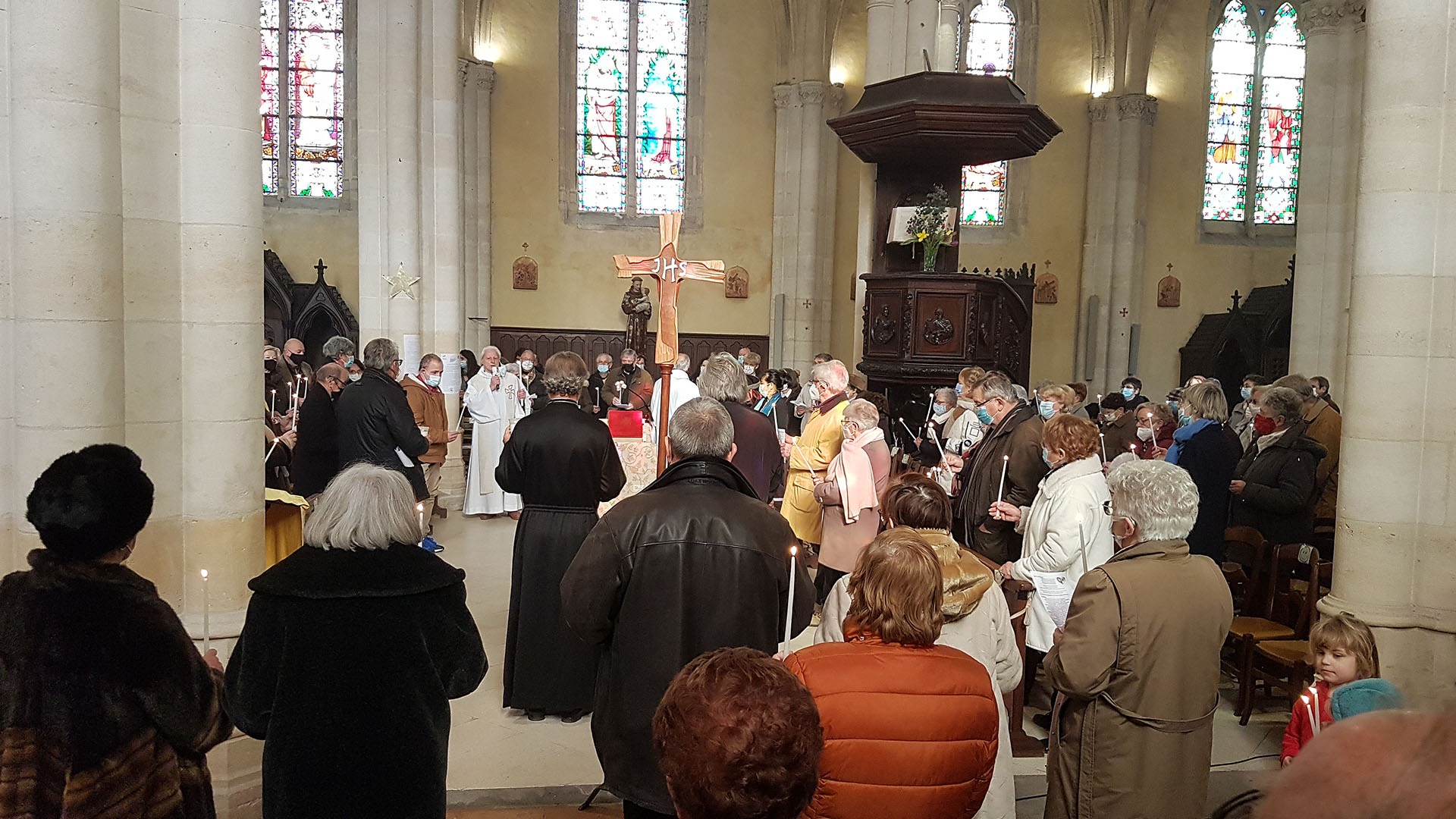 Intérieur d'église